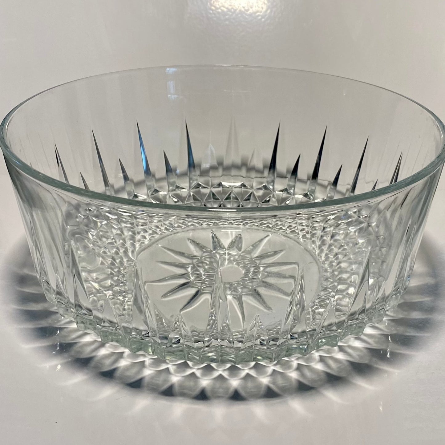 Vintage Arcoroc Diamant Starburst USA
