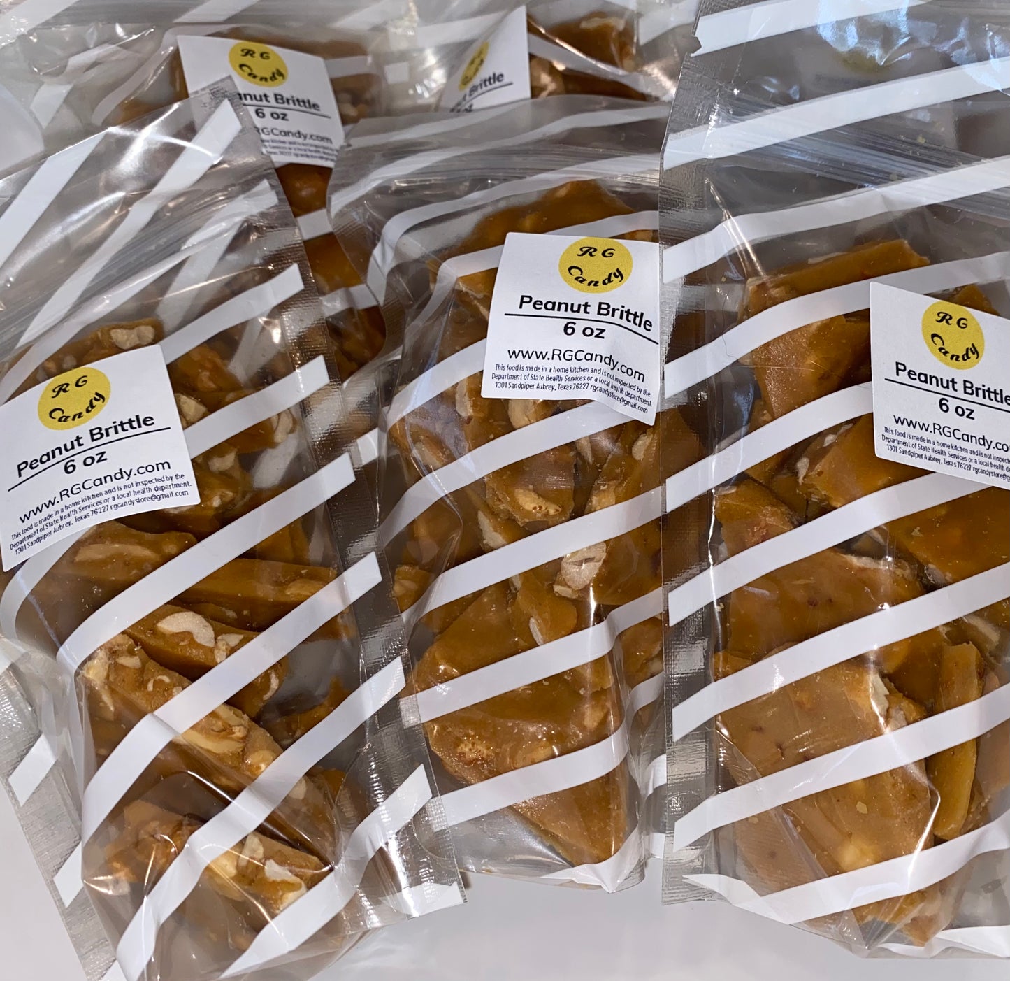 Peanut or Pecan Brittle