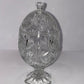 Cristal D'Arques Egg-Shaped Pedestal Jar