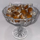 Vintage "The European Collection" Hofbauer Crystal Bird Pedestal