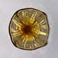 Mid-Century Viking Amber "Epic" Wave Bowl