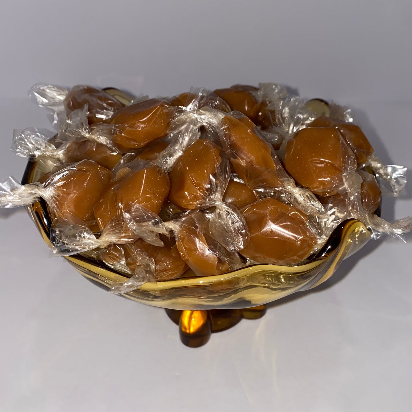 Mid-Century Viking Amber "Epic" Wave Bowl