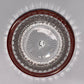 The Ruby Sunburst: Vintage Glass Dish