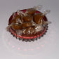 The Ruby Sunburst: Vintage Glass Dish