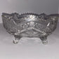 Vintage 4-Footed Starburst Oval Bowl