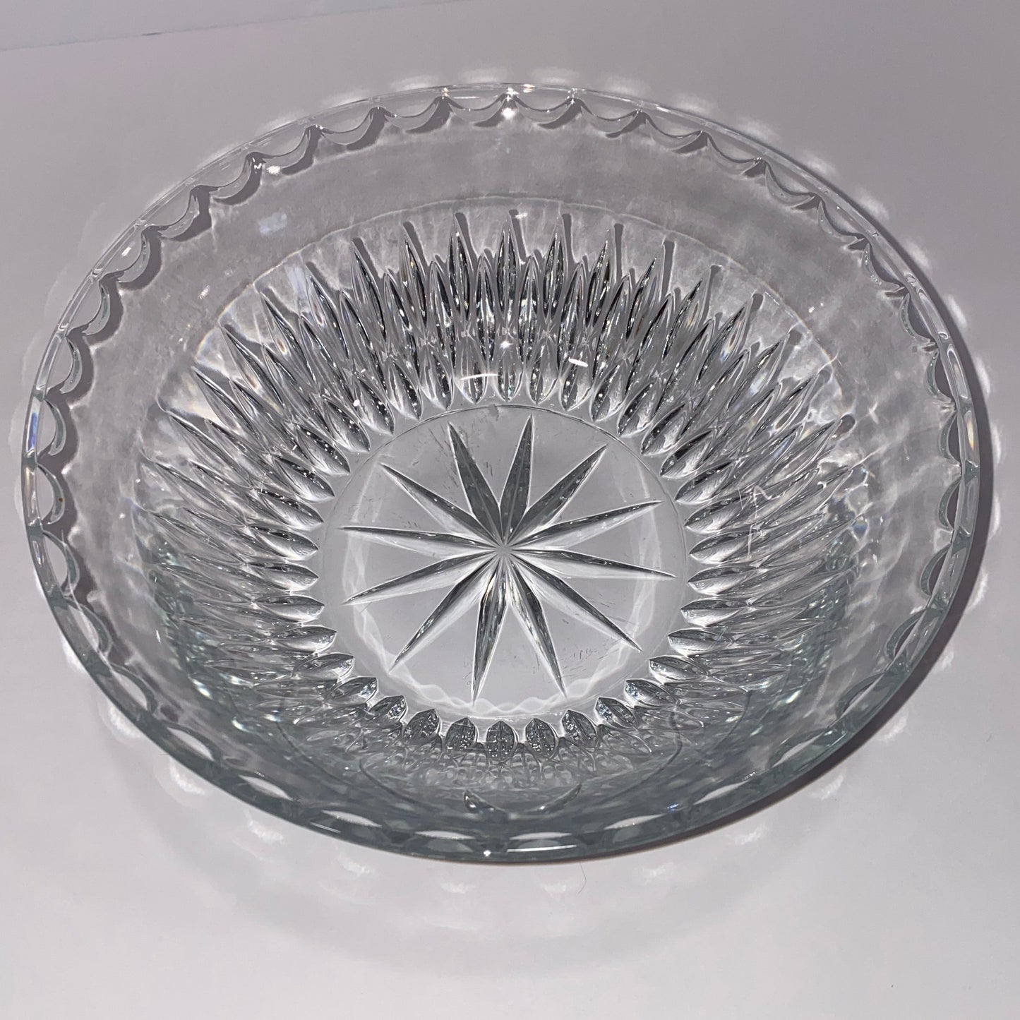 Large Cristal d'Arques "Longchamp" Crystal Bowl