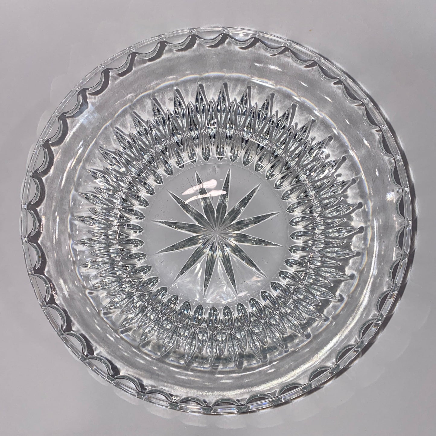 Large Cristal d'Arques "Longchamp" Crystal Bowl
