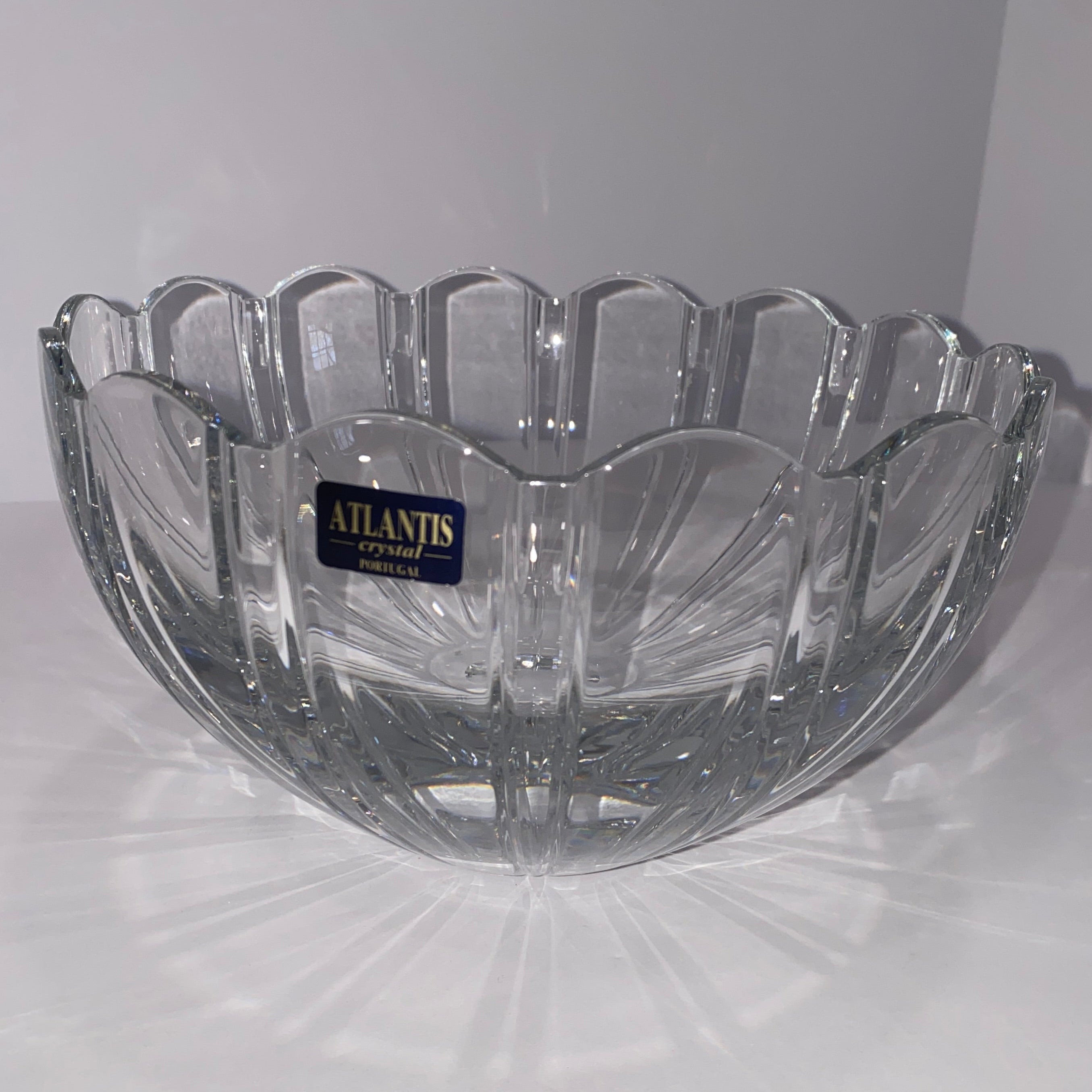 Atlantis Portugal Hand-Blown Full Lead Crystal Bowl – RG Candy