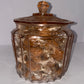 Vintage Jeannette Glass "Sharon" Pink Candy Jar