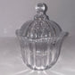 Vintage Anchor Hocking "Presence" Lidded Pillar Jar