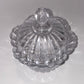 Vintage Anchor Hocking "Presence" Lidded Pillar Jar