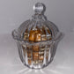 Vintage Anchor Hocking "Presence" Lidded Pillar Jar