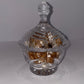 Mikasa Lead Crystal Lidded "Hostess" Jar