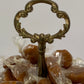 Vintage Mikasa "Springtime" 2-Tier Crystal Blossom Server