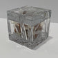 Polish Lead Crystal "Executive" Square Jar