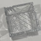 Polish Lead Crystal "Executive" Square Jar