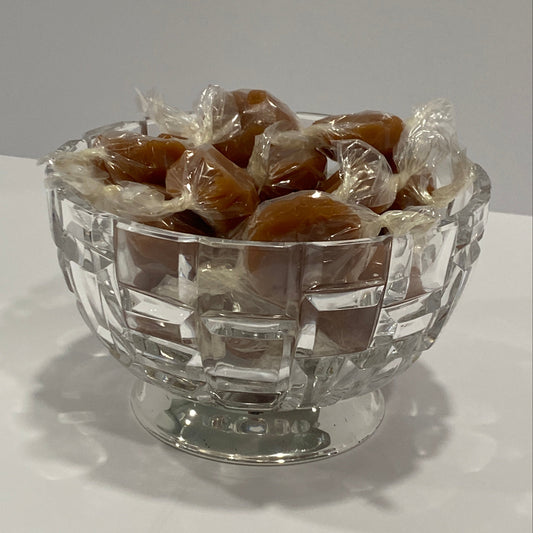 Vintage Leonard Italy Crystal & Silver-Plated Candy Bowl