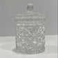 Hand-Cut Slovakian Crystal Jar