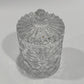 Hand-Cut Slovakian Crystal Jar
