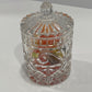Hand-Cut Slovakian Crystal Jar
