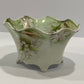 Antique Silesia Germany Footed Porcelain Bowl