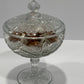 Fifth Avenue Lead Crystal Pedestal Jar