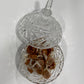 Shannon Crystal "Dublin" 3-Footed Lidded Centerpiece