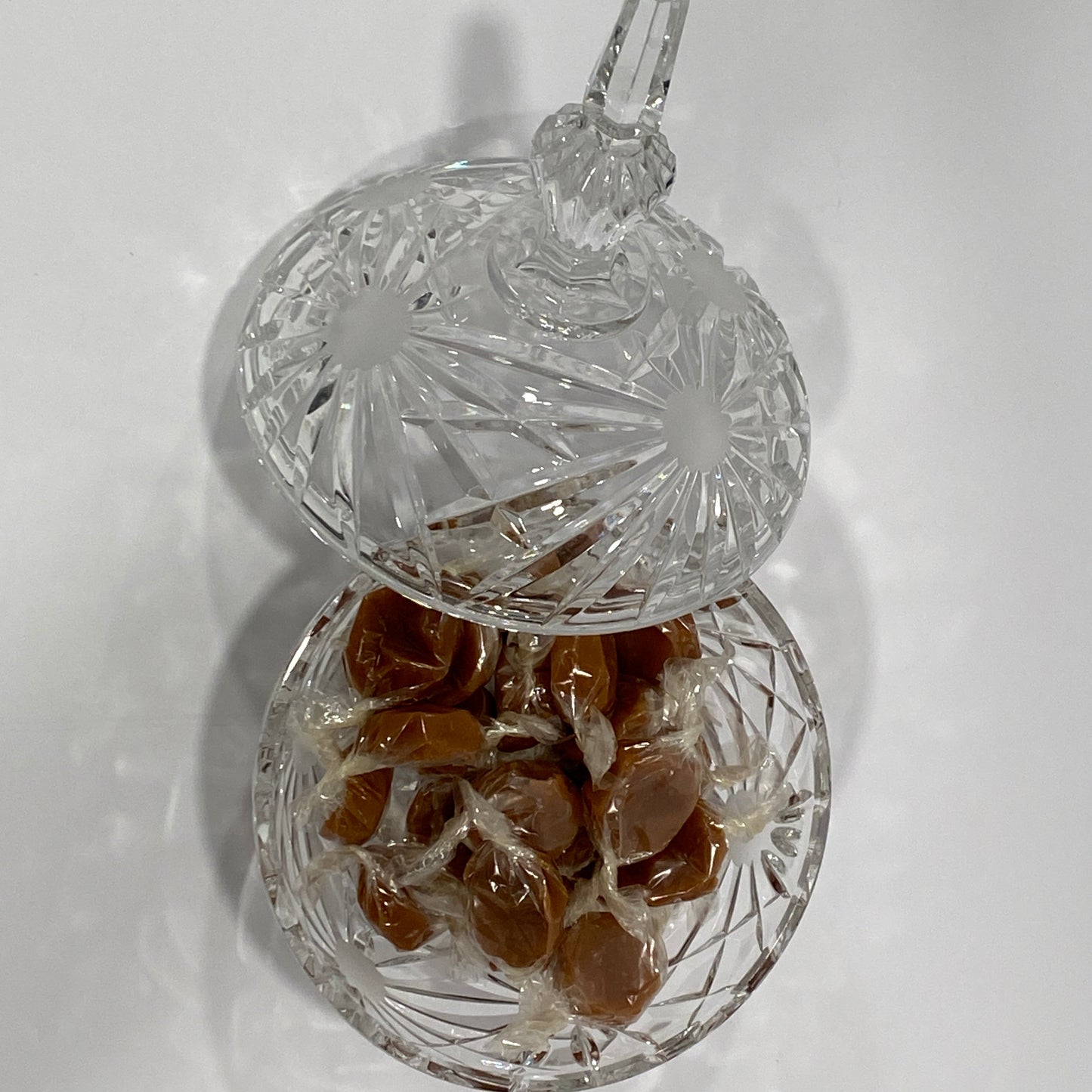Shannon Crystal "Dublin" 3-Footed Lidded Centerpiece