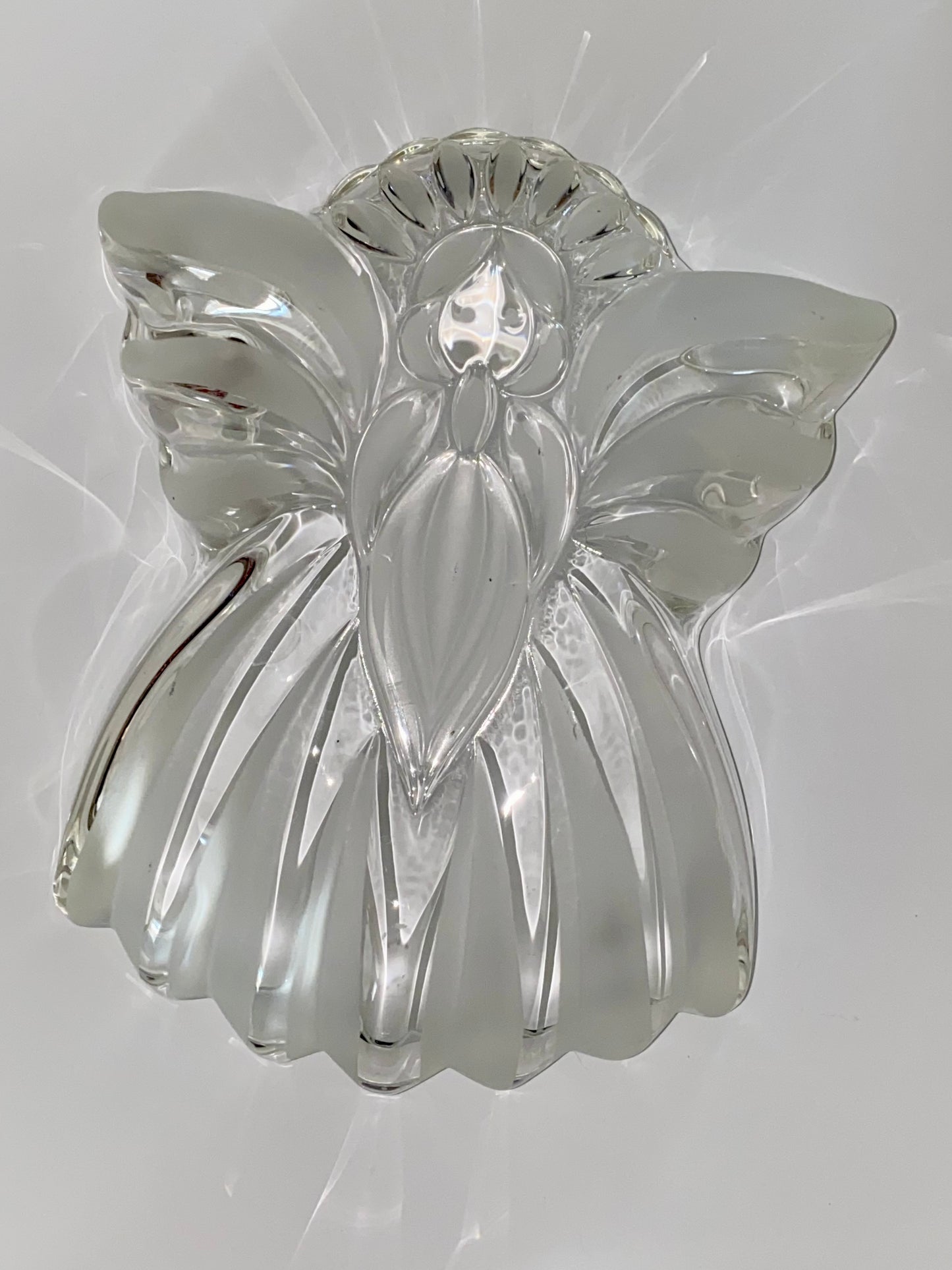 Vintage German Gorham Crystal - Angels of Peace