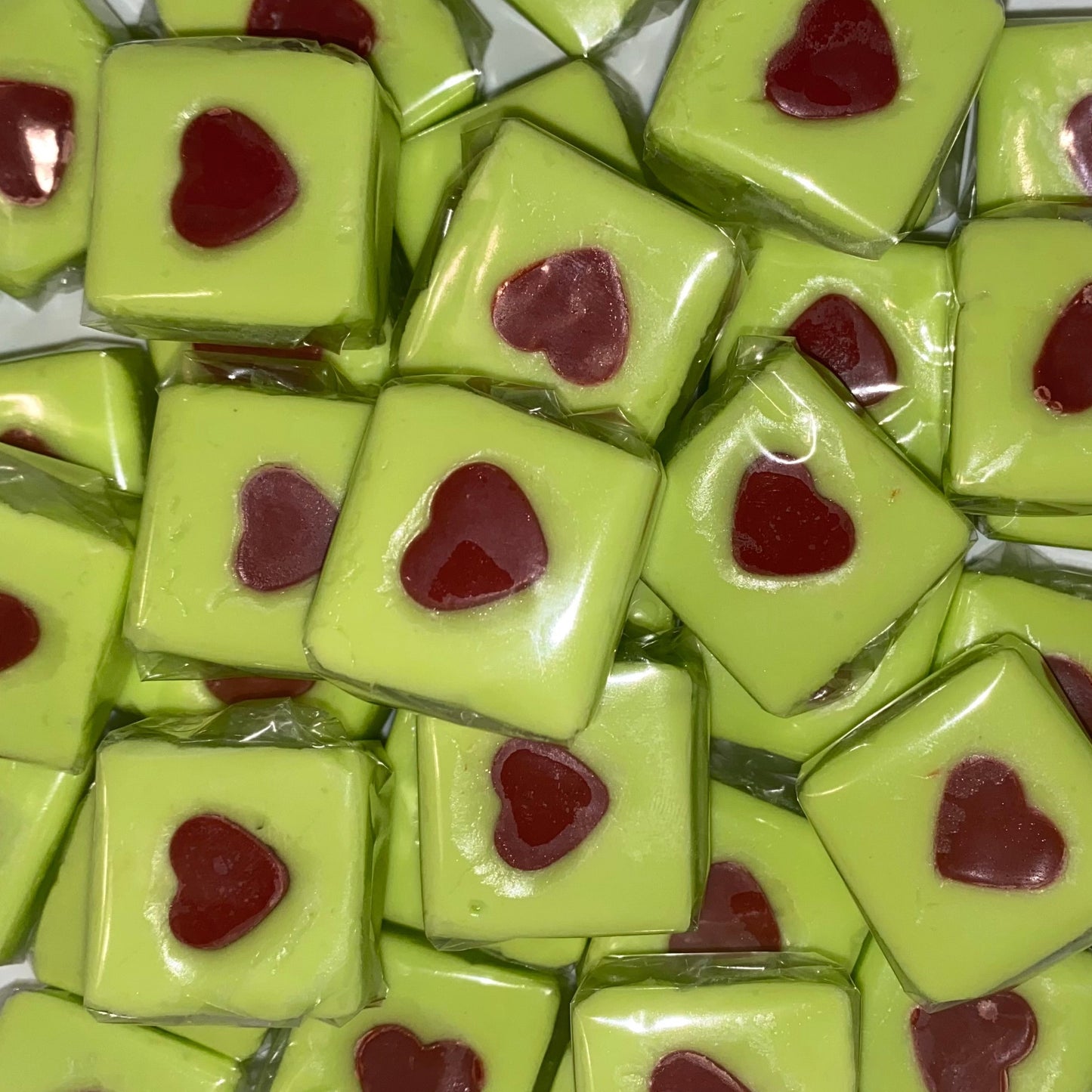 Grinch Fudge (Peppermint)