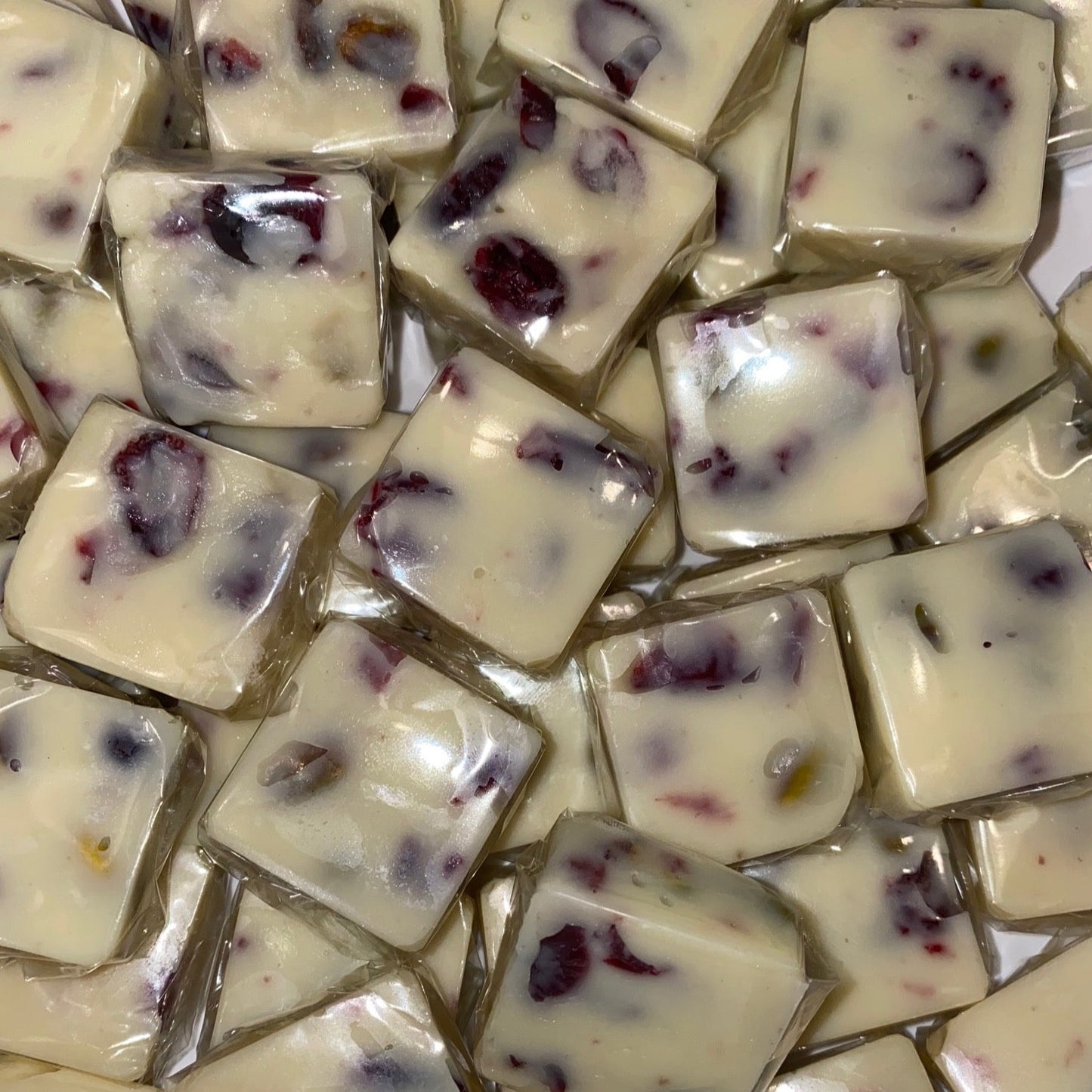 Pistachio & Cranberry Fudge